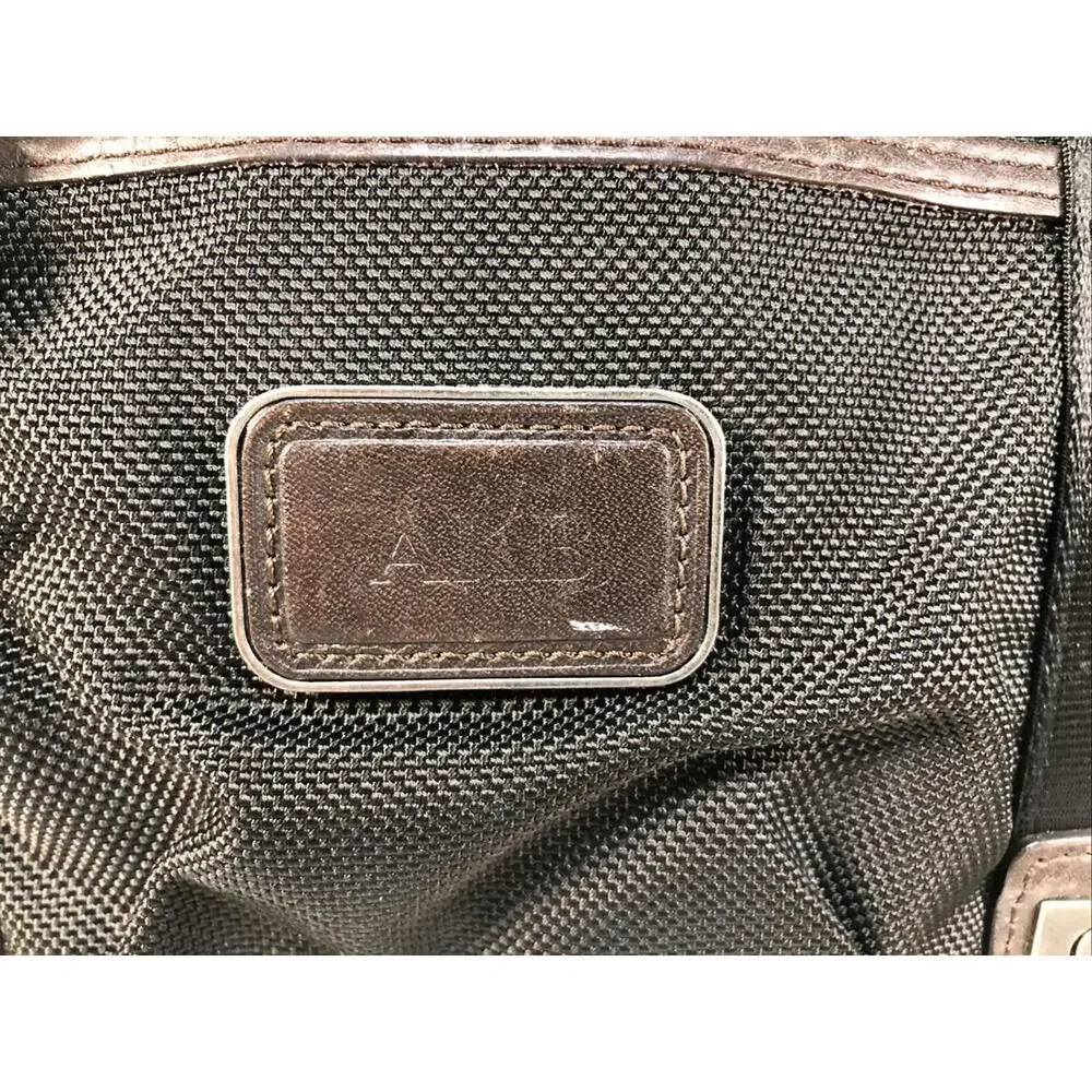 TUMI Ballistic Nylon Business Bag 22634HKH Pinckney Flap Brief Messenger w Strap